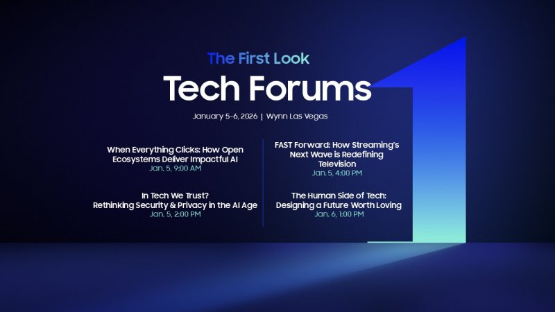 i Tech Forum Samsung al CES 2026