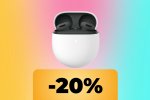 Google Pixel Buds 2a con cancellazione del rumore sono in sconto su Amazon al minimo storico - Notizia