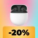 Google Pixel Buds 2a con cancellazione del rumore sono in sconto su Amazon al minimo storico
