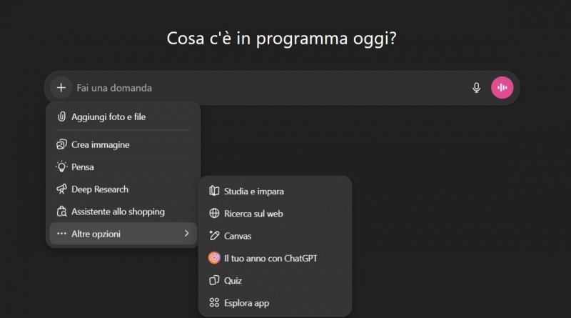 Dove trovare la funzione 'Il tuo anno con ChatGPT'
