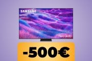 La Smart TV Samsung Neo QLED 4K da 65" è in sconto su Amazon al minimo storico