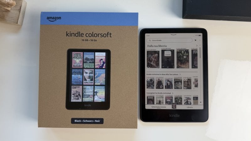 Kindle Colorsoft condivide la maggior parte delle caratteristiche con la Signature Edition