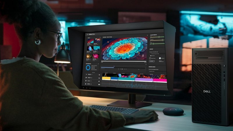 UltraSharp 32 4K QD OLED offre un refresh rate fino a 120 Hz con certificazione DisplayHDR True Black 500