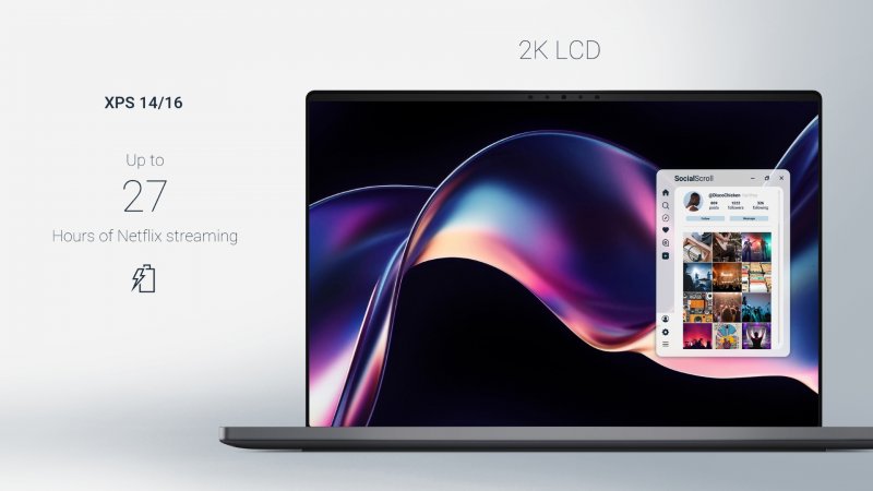 I display InfinityEdge sono disponibili nella versione LCD 2K e OLED