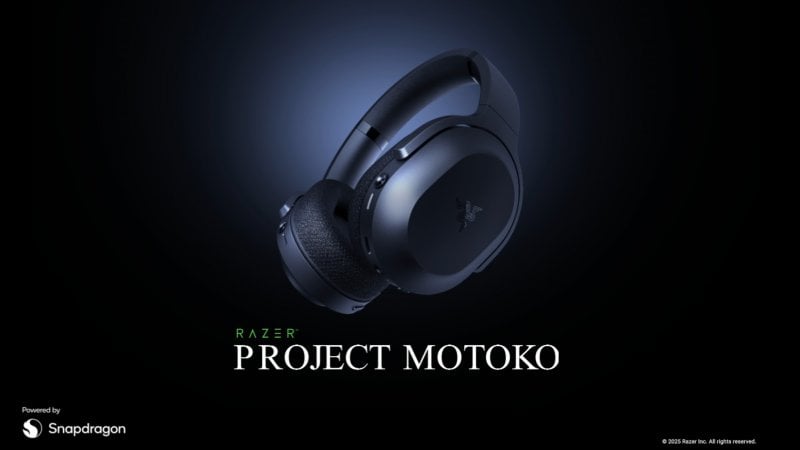 Project Motoko è un headset che integra fotocamere e IA, tutto elaborato dal chip Snapdragon