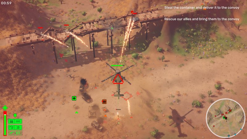 Basta un attimo di disattenzione per trovarsi inseguiti da un missile nemico