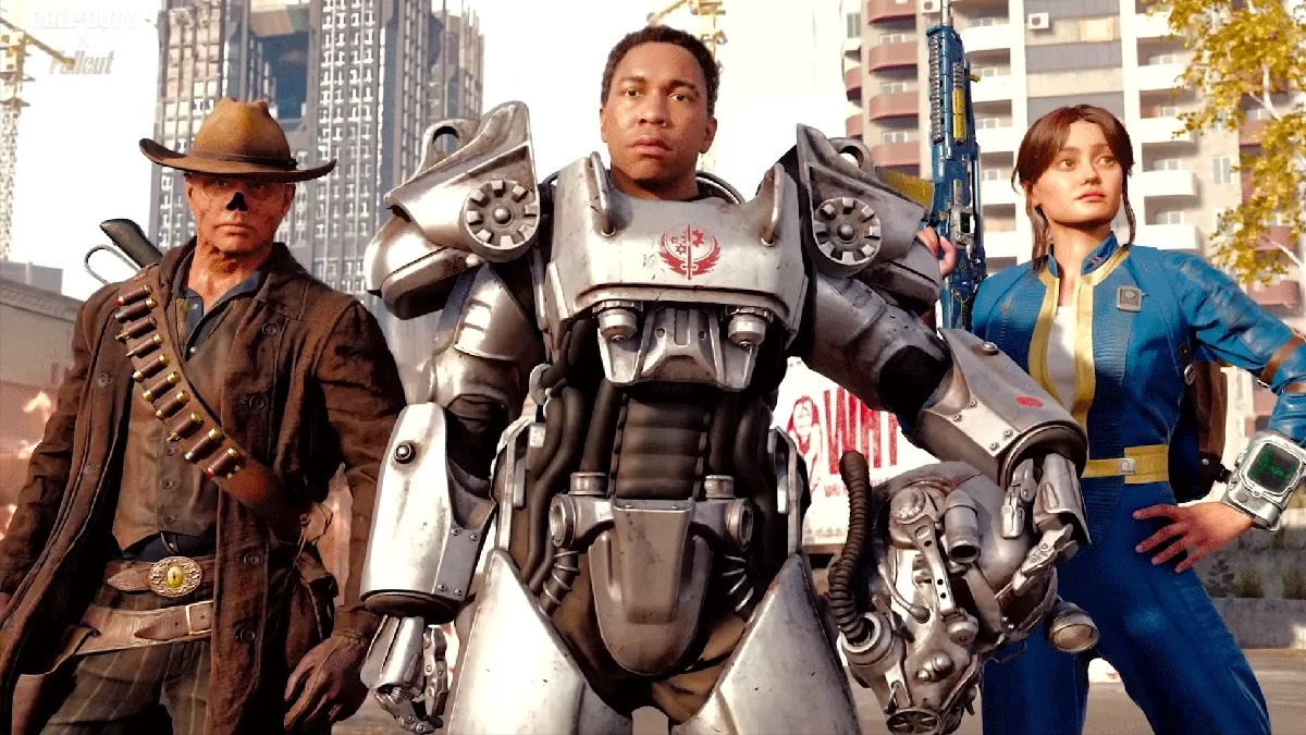 I tre protagonisti della serie Fallout in Call of Duty