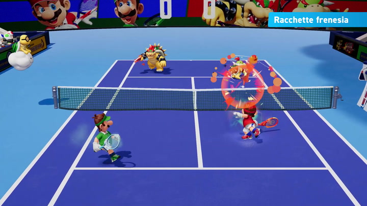 Mario Tennis Fever - Trailer "Uno sguardo da bordocampo!"