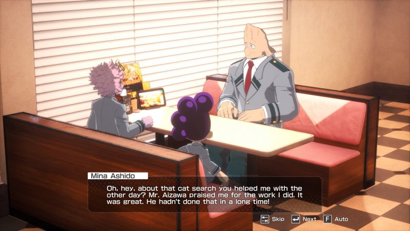 In modalità Hero's Diary ci sono anche delle piccole scene slice of life