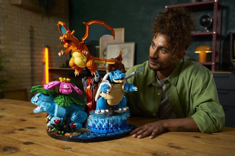 Il set di Charizard, Venusaur e Blastoise