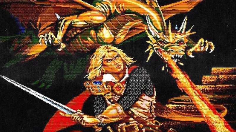 L'illustrazione di copertina di Pool of Radiance