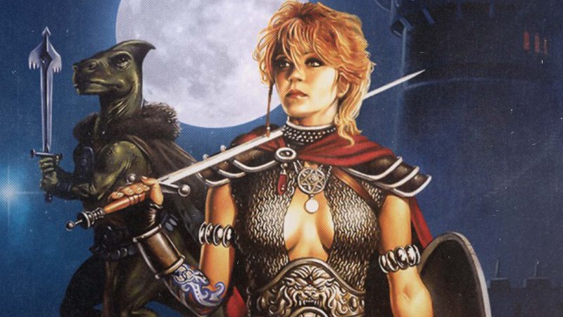 L'illustrazione di Curse of the Azure Bonds