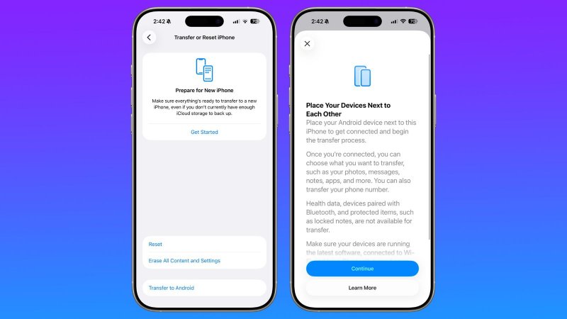 Lo strumento per trasferire i dati (Fonte: MacRumors)