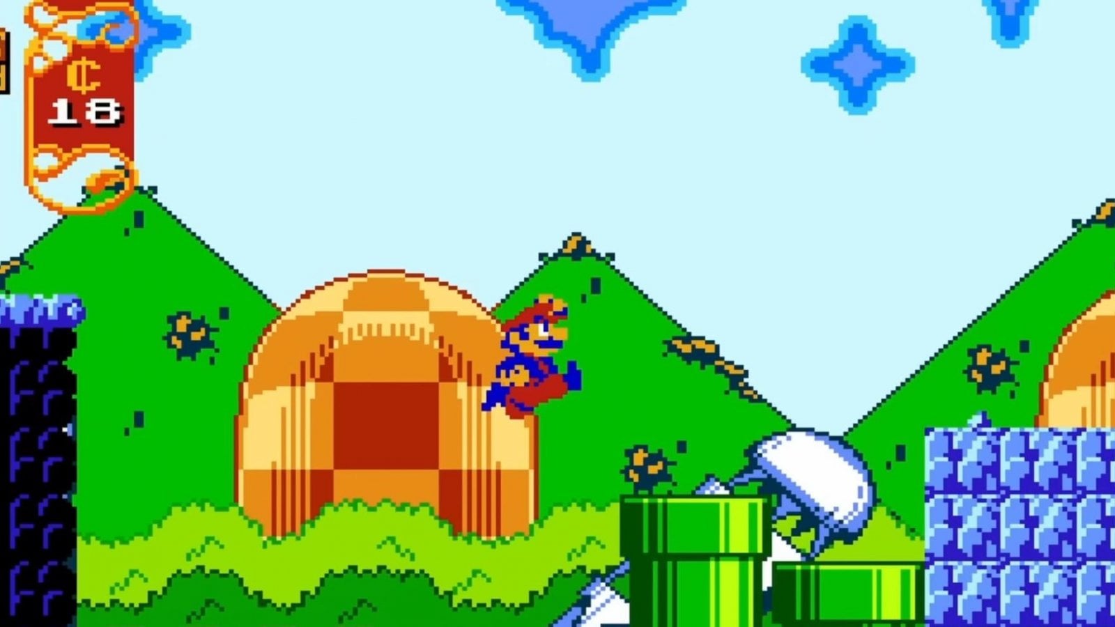 Un'immagine di Super Mario Bros. CD