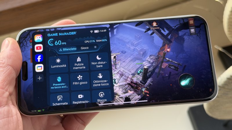 Le prestazioni nel gaming sono ottime ovviamente