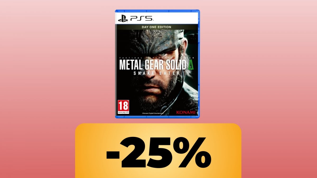 Metal Gear Solid Delta: Snake Eater è in offerta su Amazon: il prezzo cala fino al suo minimo storico