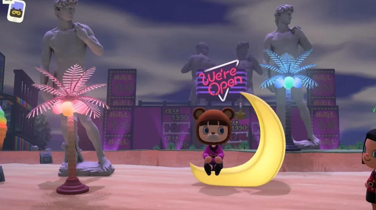 Un'immagine dell'isola per adulti di Animal Crossing: New Horizons