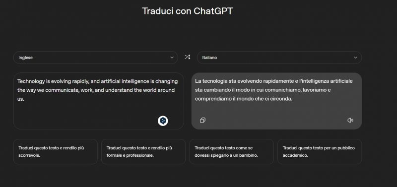 ChatGPT Translate