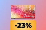 La Smart TV Samsung Crystal UHD da 65' è in sconto su Amazon al minimo storico - Notizia