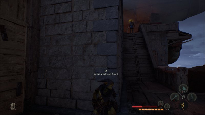 Una delle pareti rocciose di The Wall in Styx: Blades of Greed