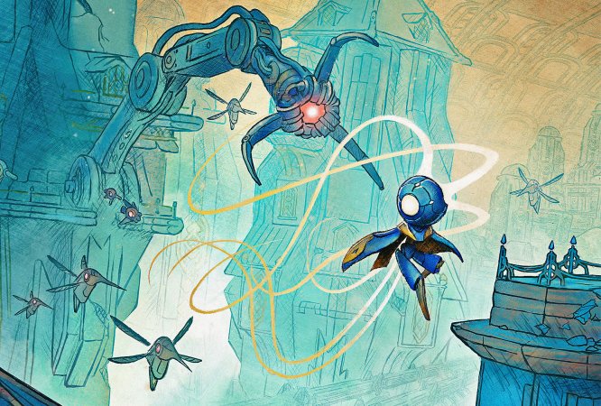 Un metroidvania sospeso tra sci-fi e misticismo