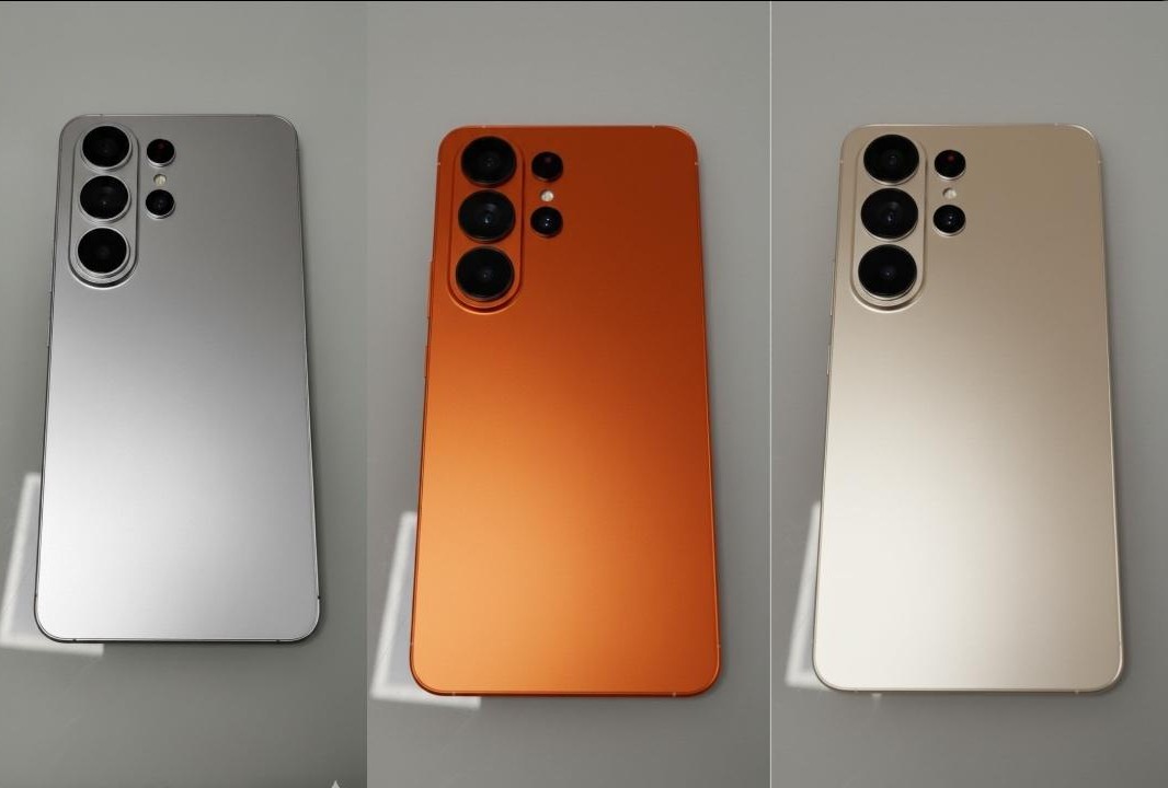 Colori del Samsung Galaxy S26 Ultra (immagine indicativa e non ufficiale)