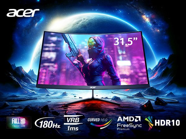 Monitor curvo Acer Nitro curvo