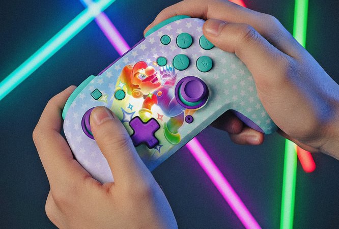 Il controller lenticolare per Nintendo Switch