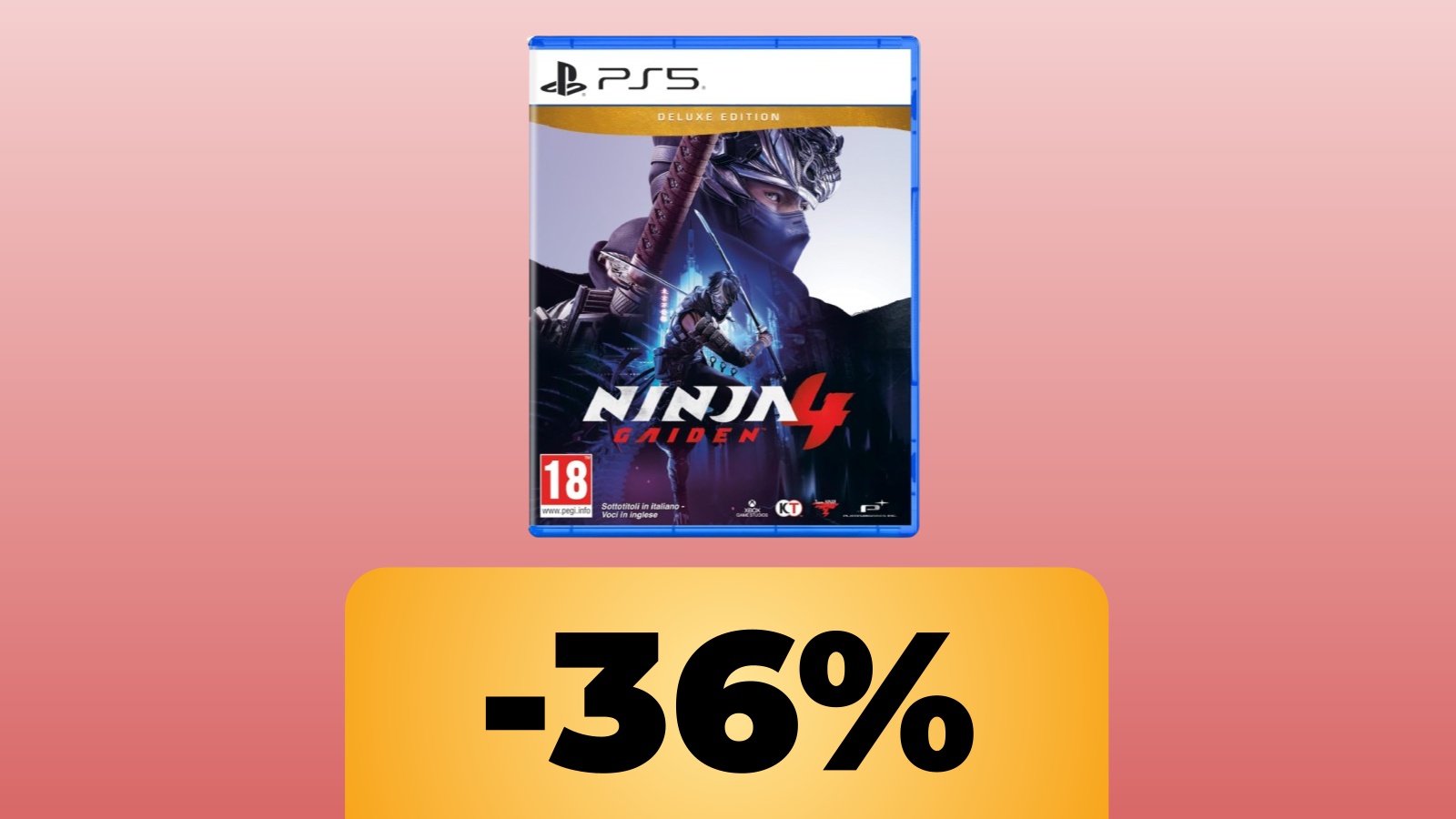 La Deluxe Edition di Ninja Gaiden 4 è in offerta su Amazon al suo minimo storico: approfitta subito della promo