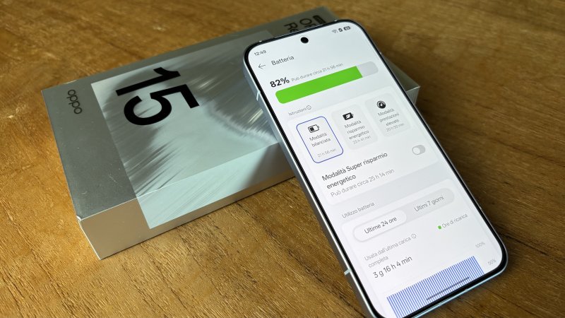 L'autonomia è uno dei punti di forza migliori di OPPO Reno15 Pro