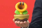 Nintendo svela la data di uscita del Fiore Parlante da collezione di Super Mario Bros. Wonder - Notizia