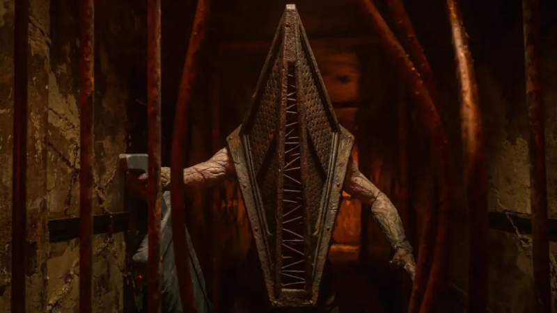 Pyramid Head era già presente (impropriamente) nel primo film del 2006