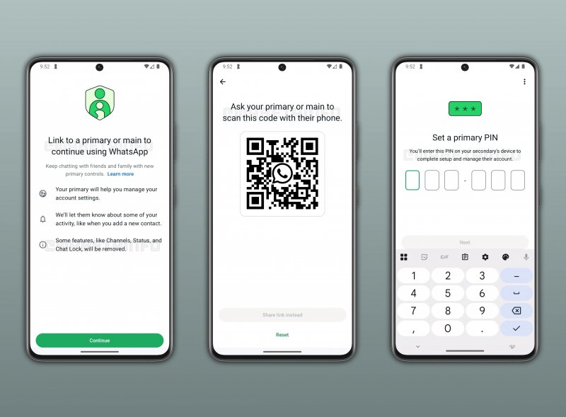La procedura di configurazione di un account per minori