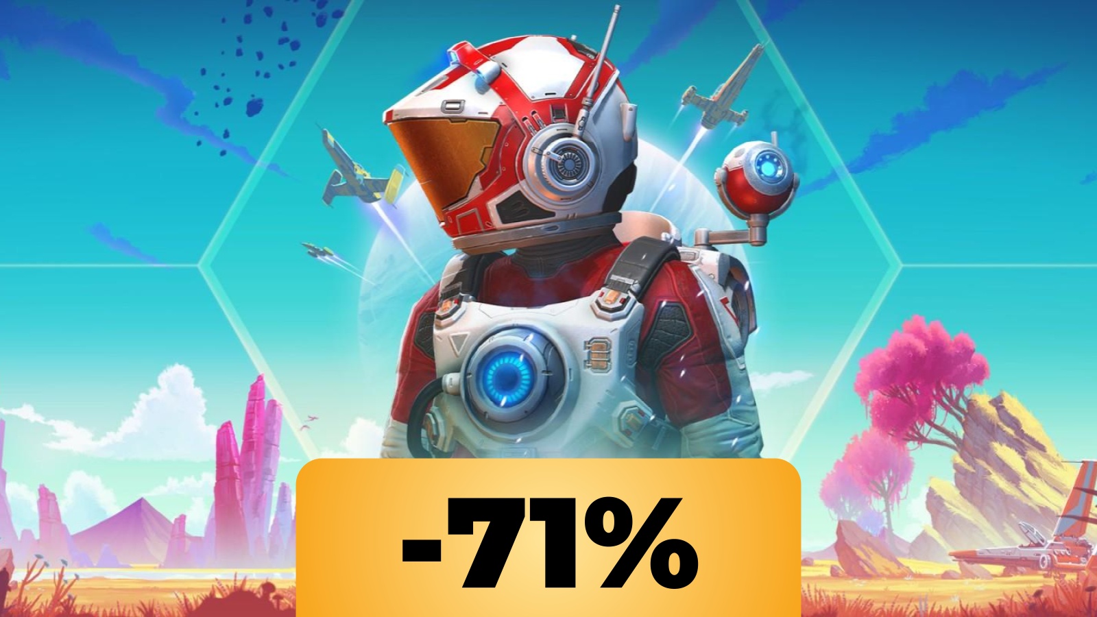 Esplora l'immenso universo di No Man's Sky: su Instant Gaming è in super offerta