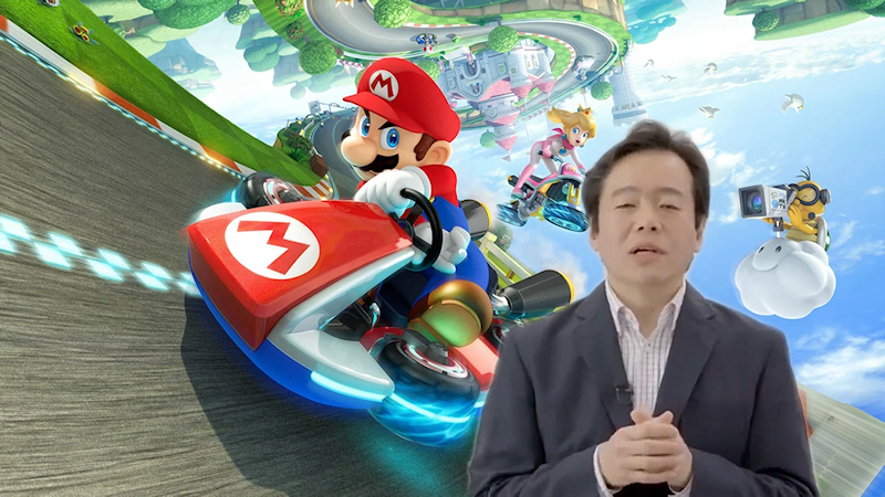 Hideki Konno e Mario Kart
