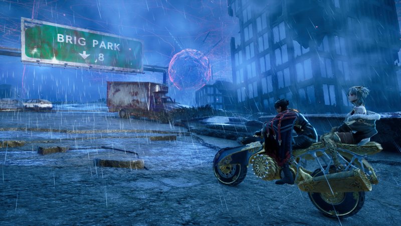 Per spostarci nelle varie regioni della mappa potremo utilizzare una pratica motocicletta