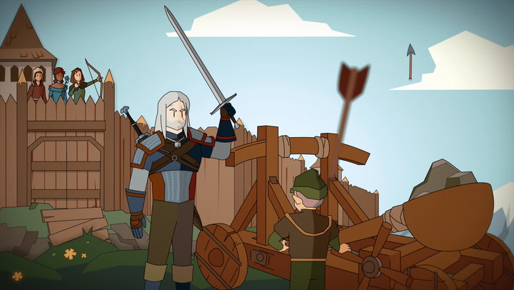 Reigns: The Witcher - Trailer di annuncio
