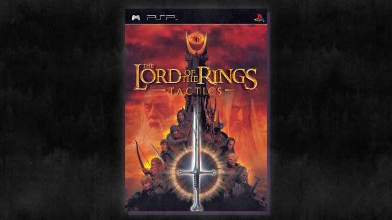 L'allettante copertina de Il Signore degli Anelli: Tactics