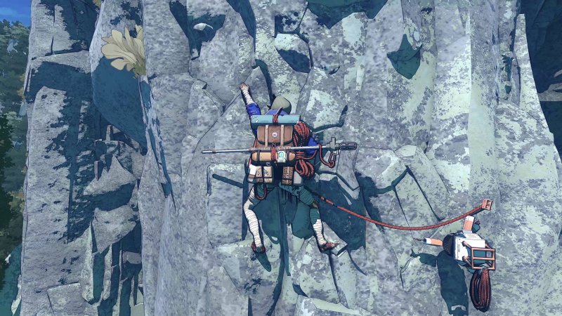 Il sistema di controllo dei singoli arti permette di raggiungere appigli molto lontani