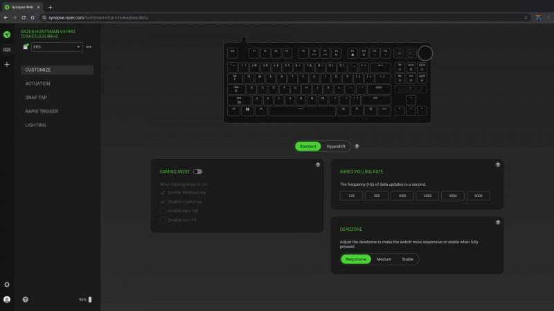 Razer Synapse Web