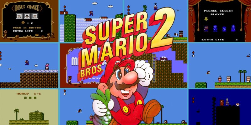 Super Mario Bros. 2, il primo gioco per Nintendo sia di Konno, sia di Tanabe
