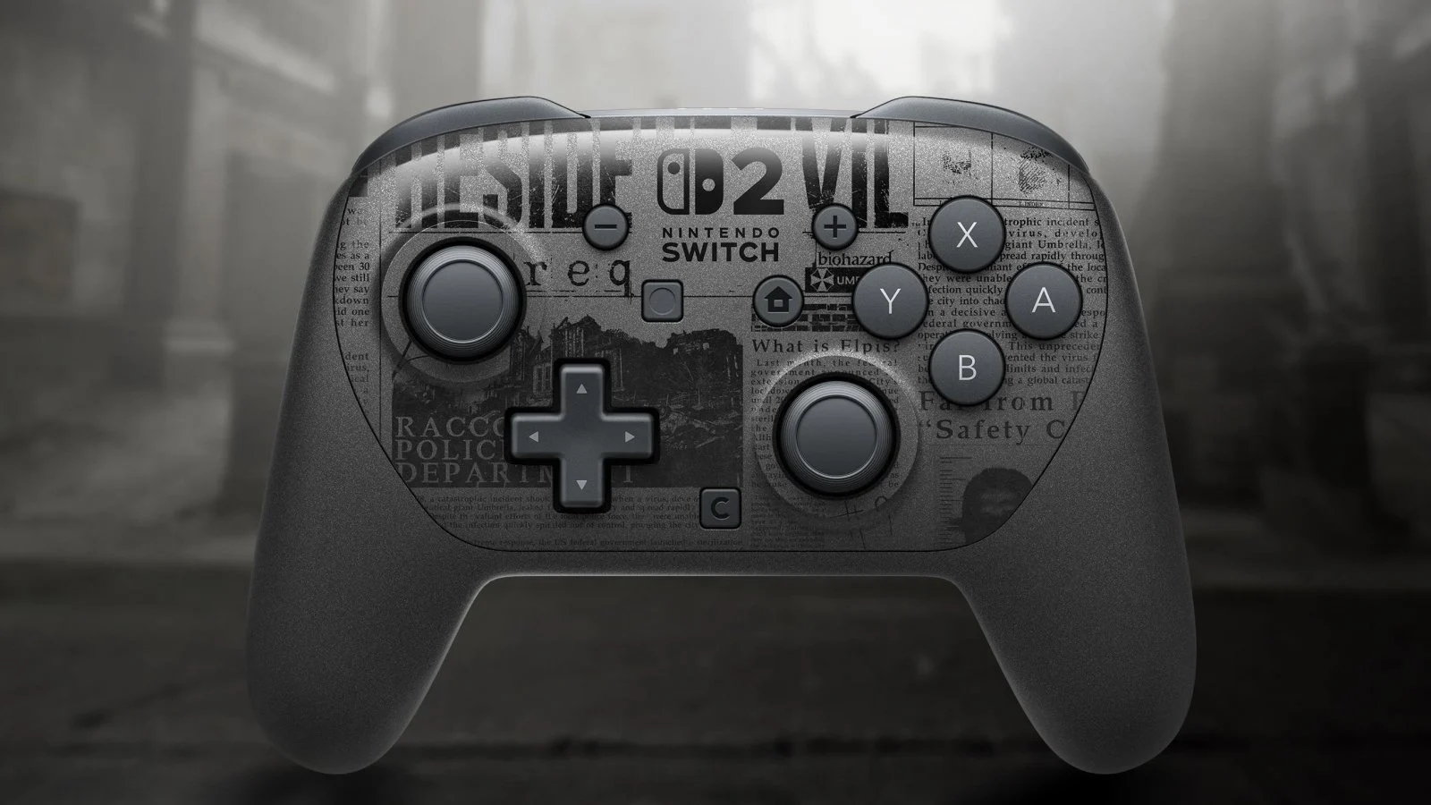 Controller Nintendo Switch 2 Pro edizione Resident Evil Requiem