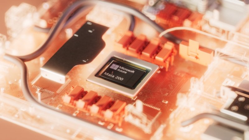 Il chip Maia 200 di Microsoft