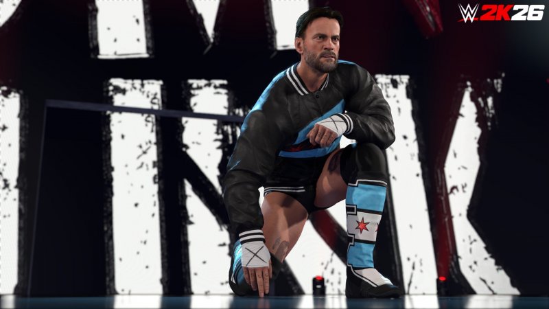 CM Punk in WWE 2K26