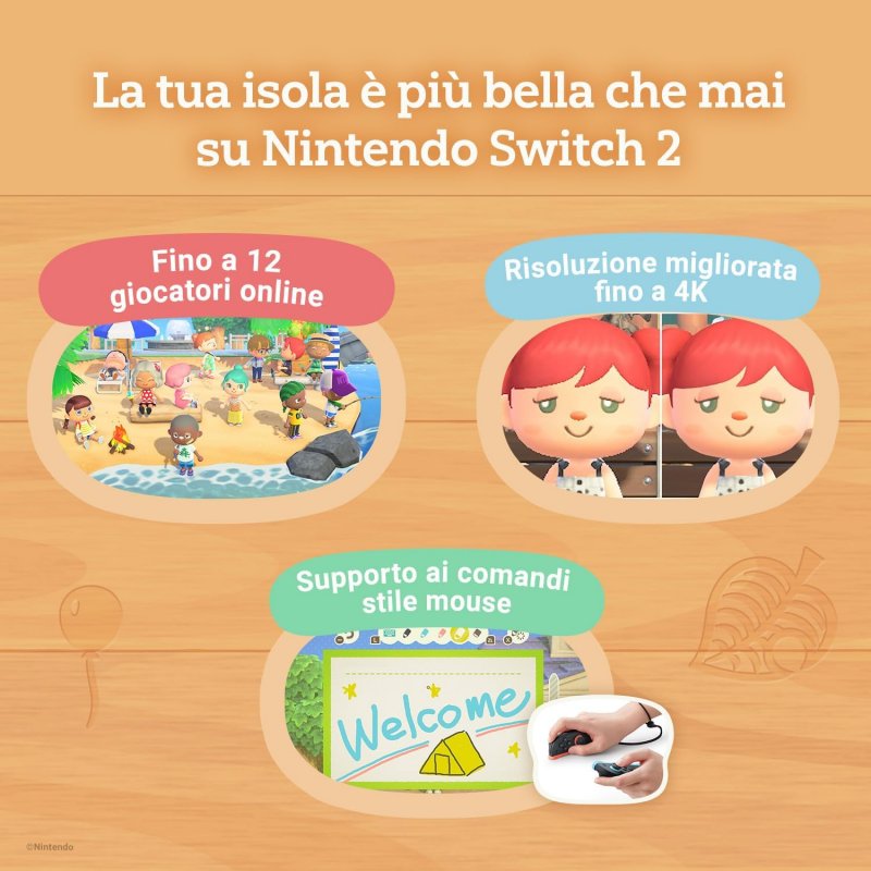 Animal Crossing: New Horizons per Switch 2