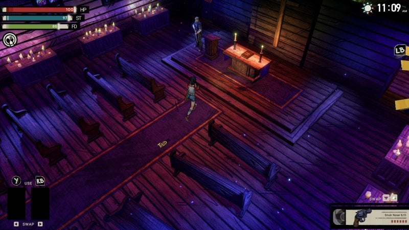 Un prete che spara meglio di un militare? Nel mondo di I Hate This Place c'è posto anche per questo