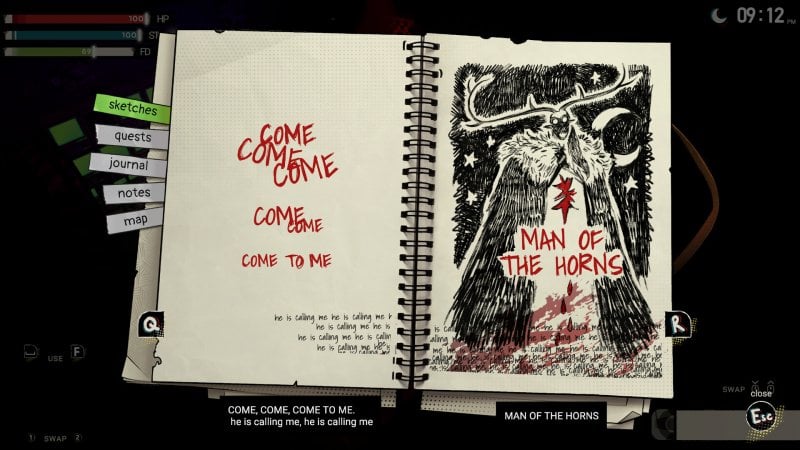 Elena ha con sé un blocco notes su cui appunta i vari indizi raccolti relativa ad ogni quest, un menù che vi aiuterà ad orientarvi per la mappa