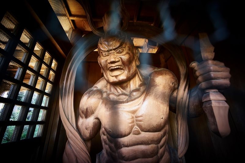 I Nio sono i guardiani del tempio, tengono a bada il male con la violenza