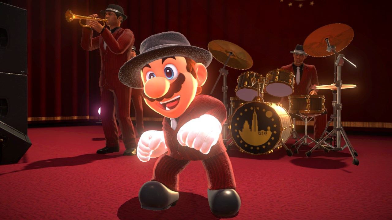 Una scena di Super Mario Odyssey