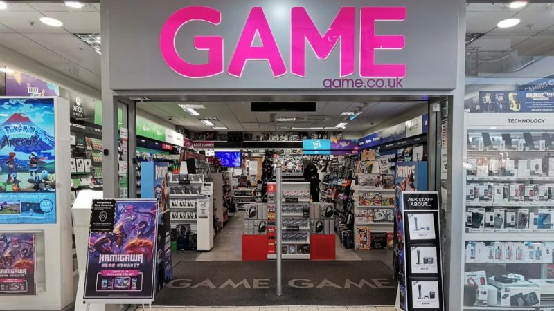 Un punto vendita GAME